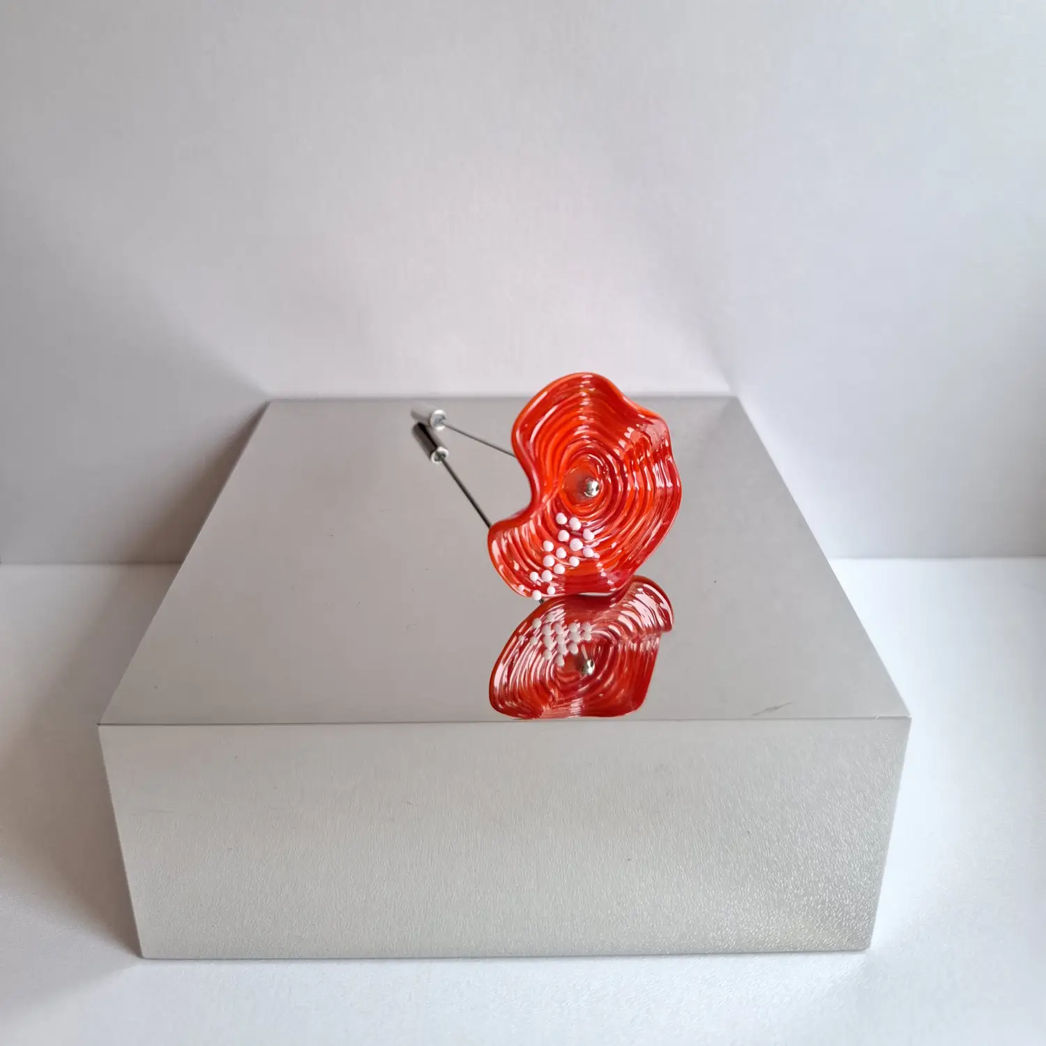 Fibule Coquelicot Fibule Coquelicot