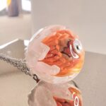 Perle SOFONISBA_Orange_blanc